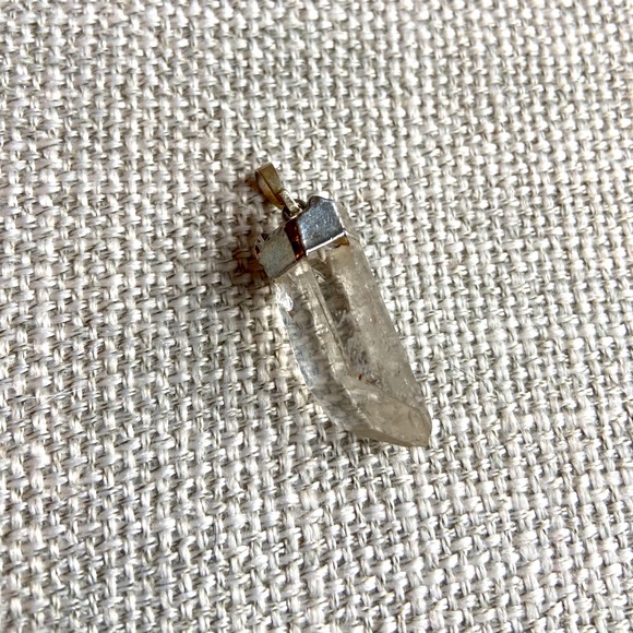 💎 Clear quartz pendant - Picture 1 of 3